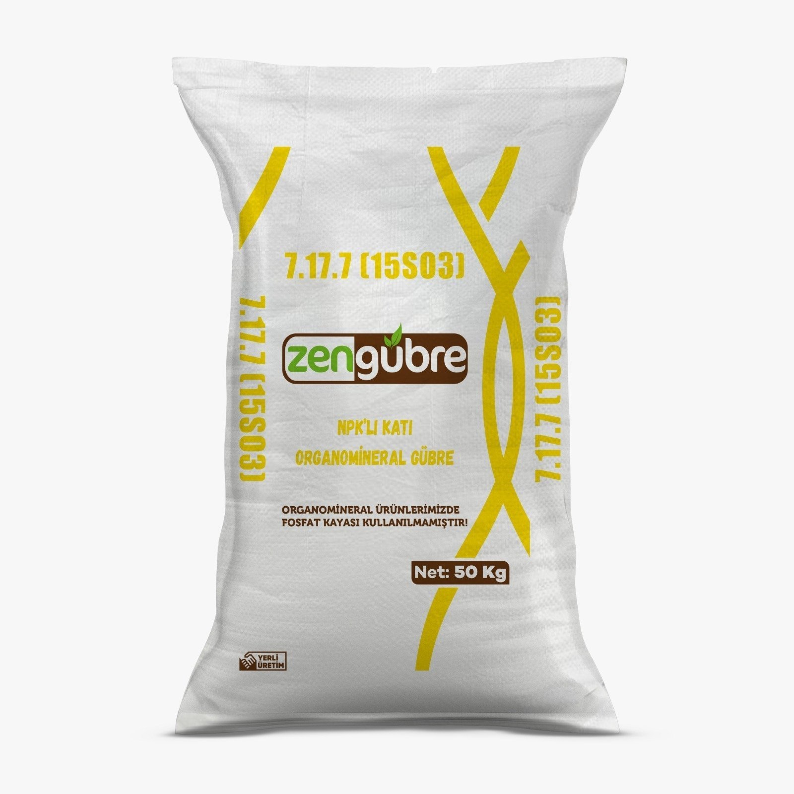 Zen Gübre 7-17-7(15So3)150M 50 Kg